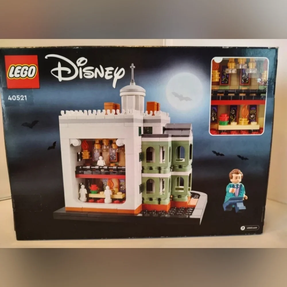 Lego Mini Disney The Haunted Mansion 40521 NWT Building Toy Set